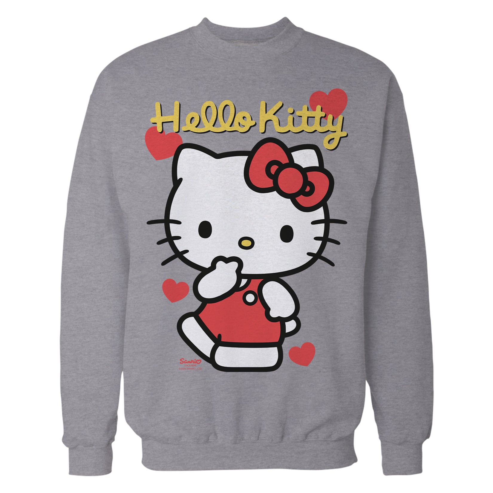 Hello Kitty Cheeky Valentines Sweet Cute Love Pose Classic Official Sw ...