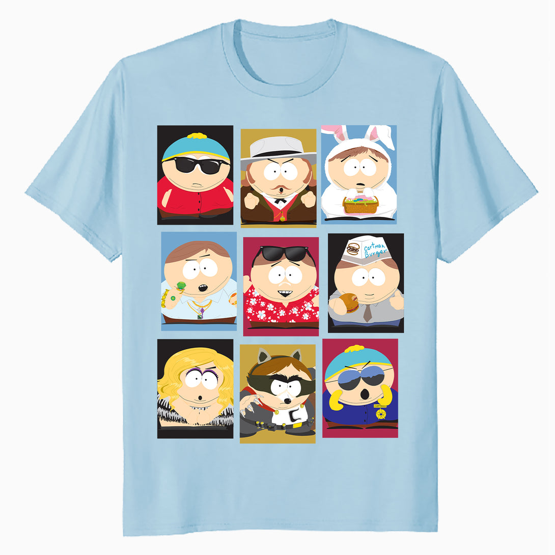 South Park Eric Cartman Mash Up Variants Screw Authority Lol Official Men's T-Shirt - Pink - Urban Species