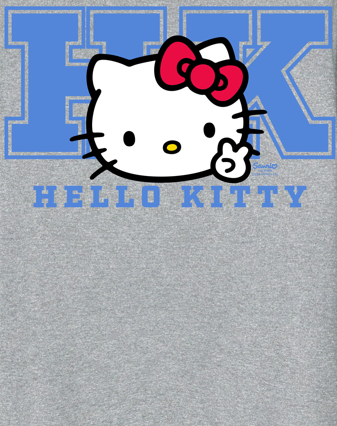 Hello Kitty College Stencil Sport Team Friendship Classic Official Swe ...