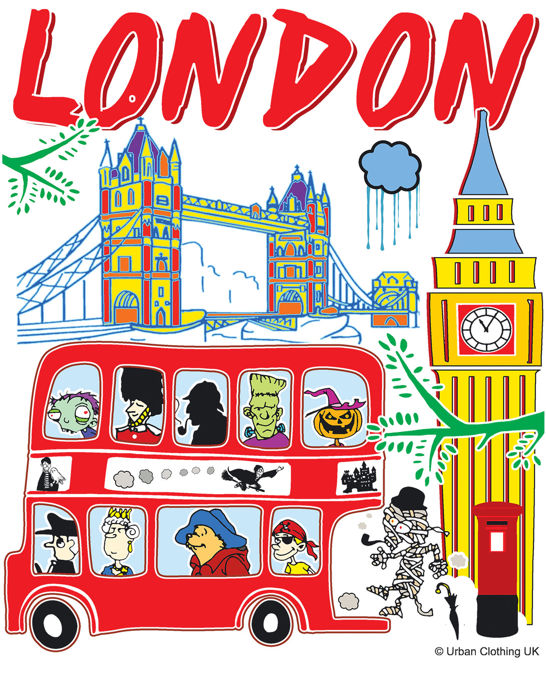 London Kids London Cartoons Official Tote Bag – Urban Species