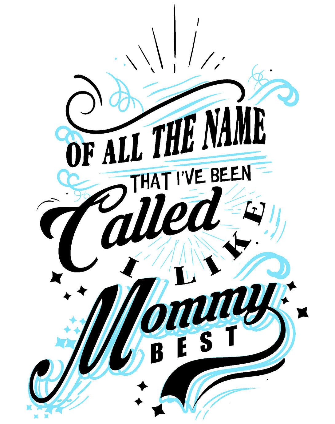 Mother's Day Vintage Mom Mum Mommy Best Name Women's T-Shirt White - Urban Species Design Close Up