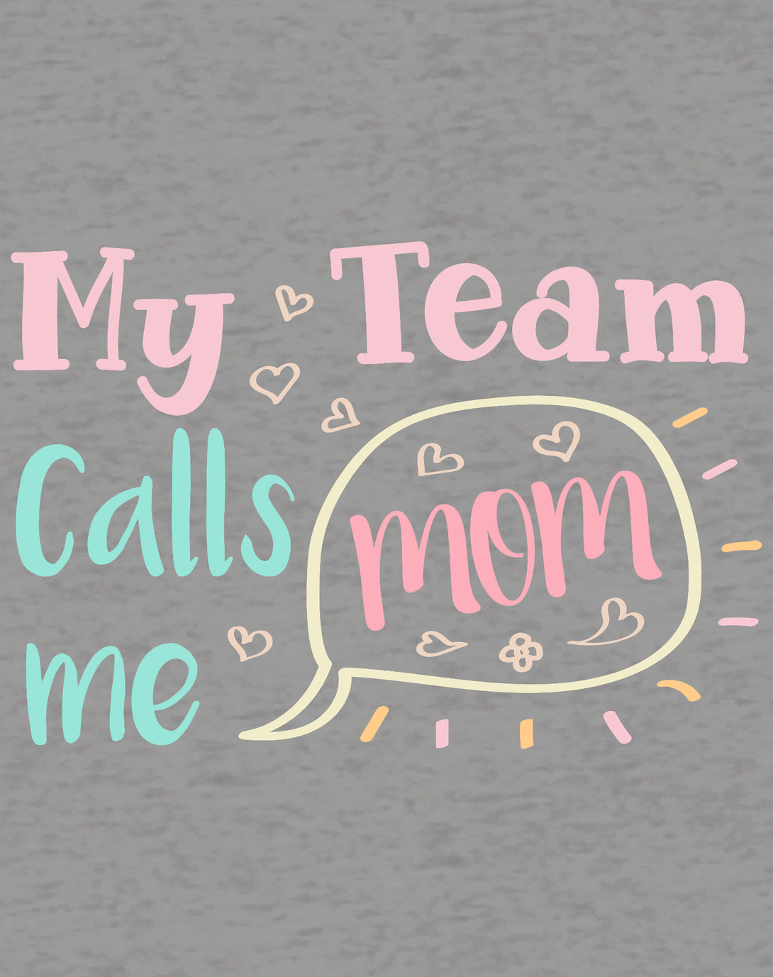 Mother's Day Call Mom Women's T-Shirt Sports Grey - Urban Species Design Close Up