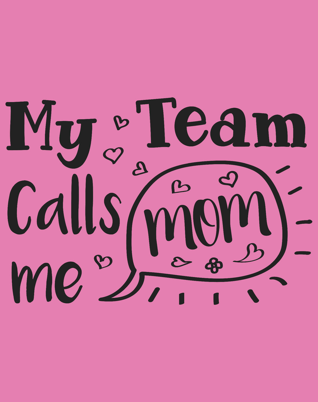 Mother's Day Call Mom 02 Women's T-Shirt Pink - Urban Species Design Close Up