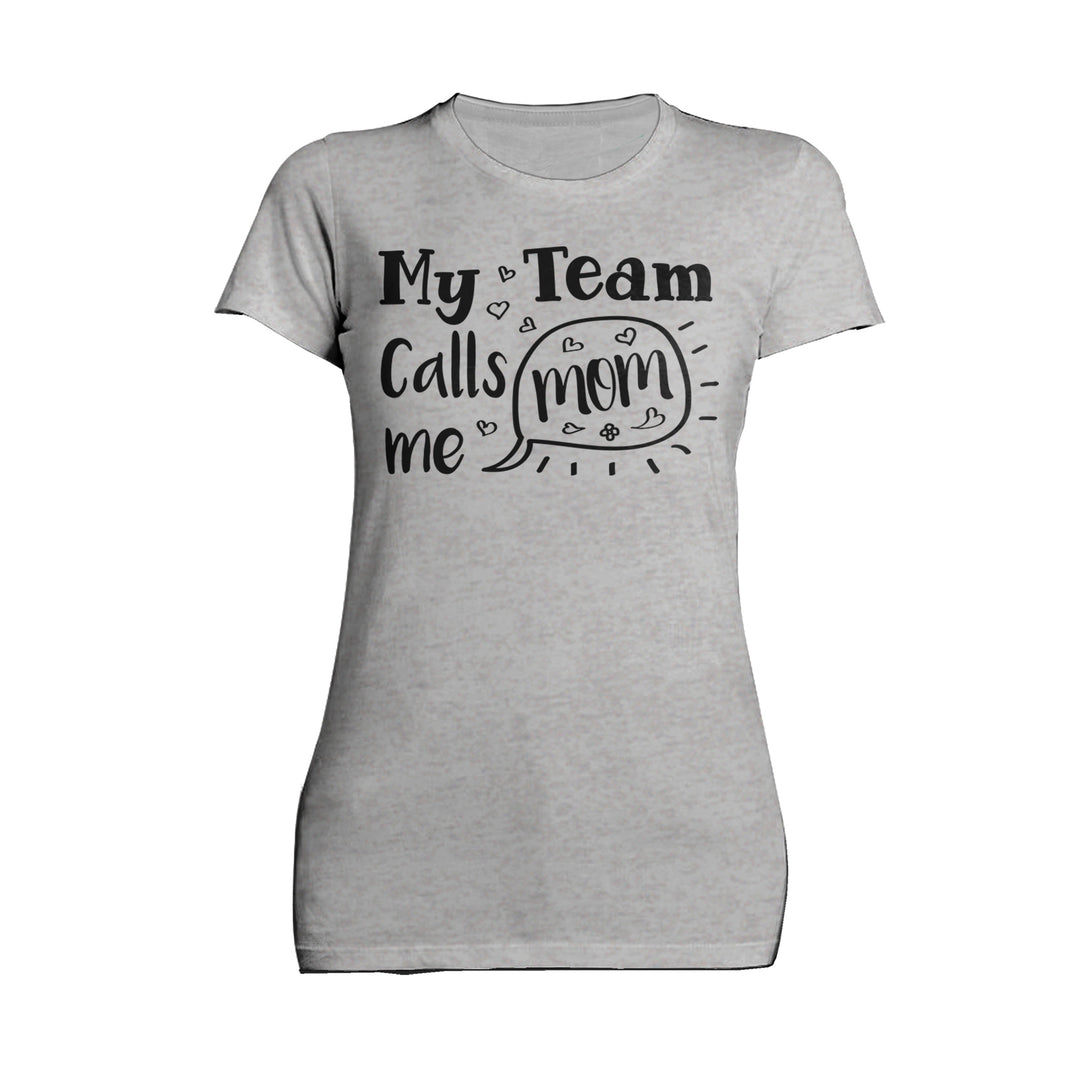 Mother's Day Call Mom 02 Women's T-Shirt Sports Grey - Urban Species