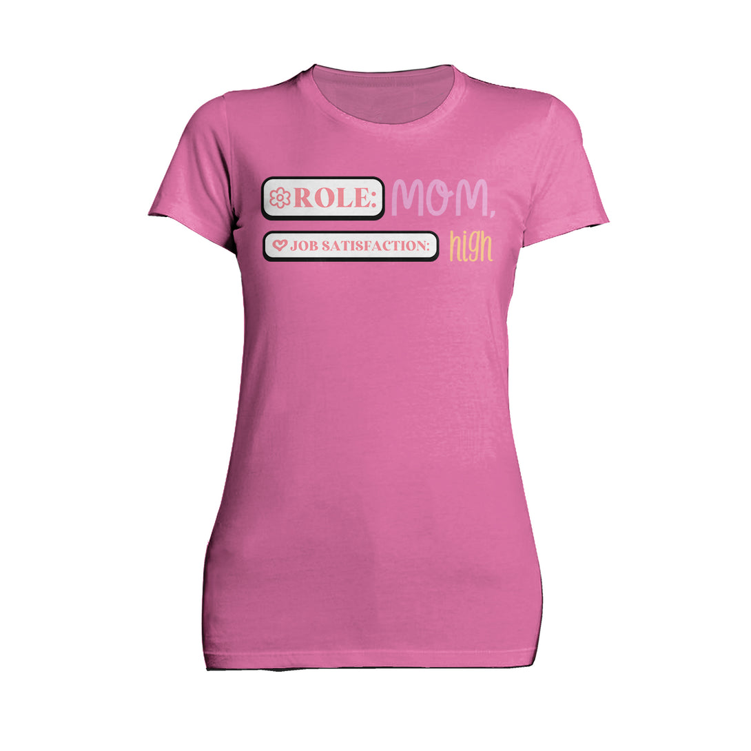 Mother's Day Role Mom Women's T-Shirt Pink - Urban Species