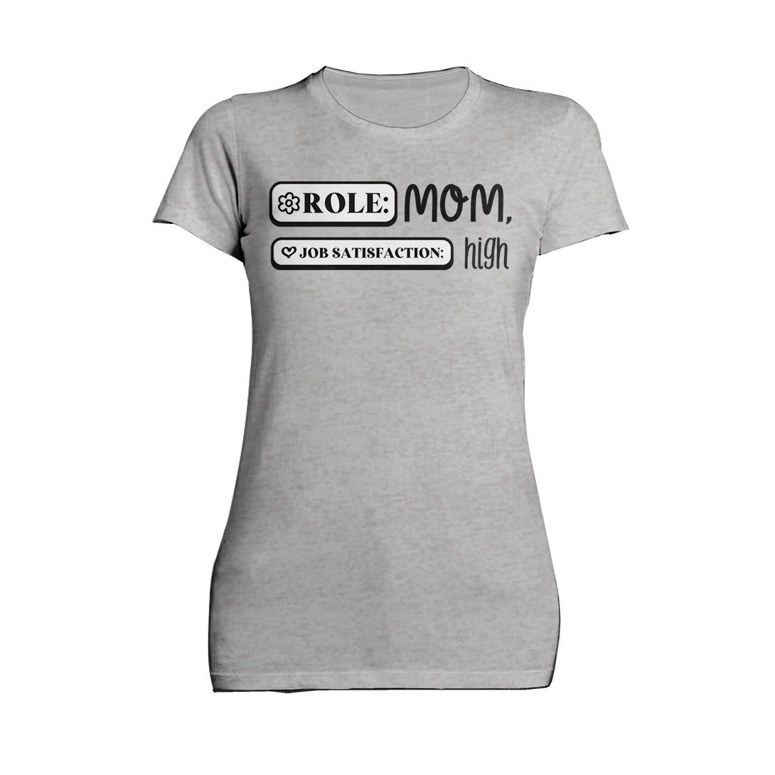 Mother's Day Role Mom 02 Women's T-Shirt Sports Grey - Urban Species