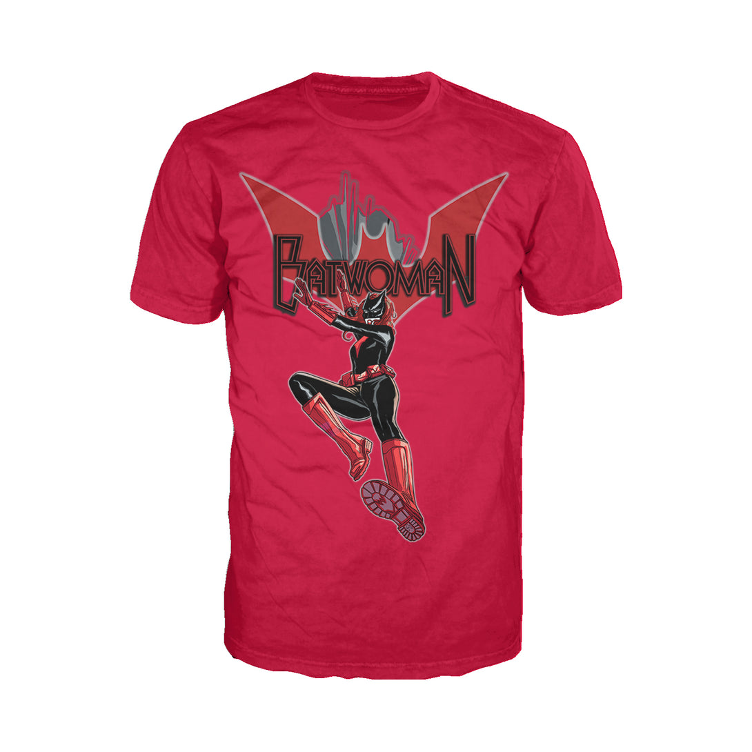DC Comics Batwoman Logo Entrance Men's T-shirt Red - Urban Species