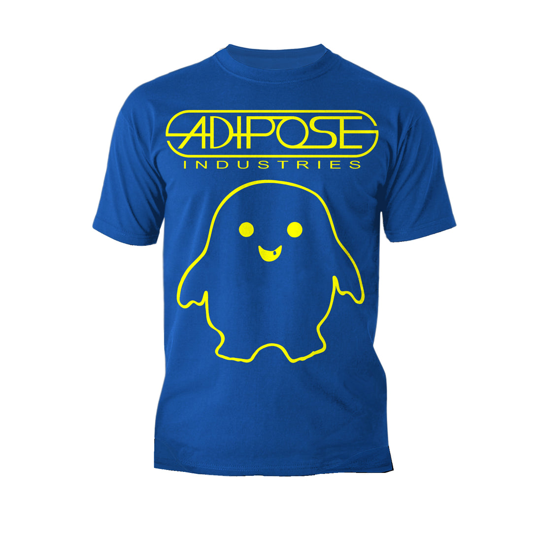 Doctor Who Spacetime-Tour Adipose Official Men's T-shirt Blue - Urban Species