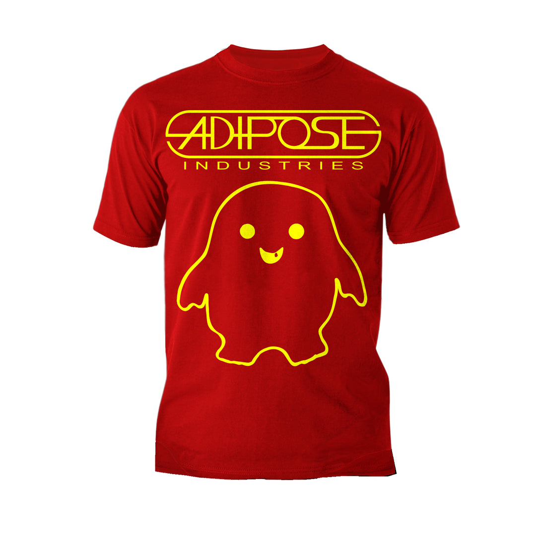 Doctor Who Spacetime-Tour Adipose Official Men's T-shirt Red - Urban Species