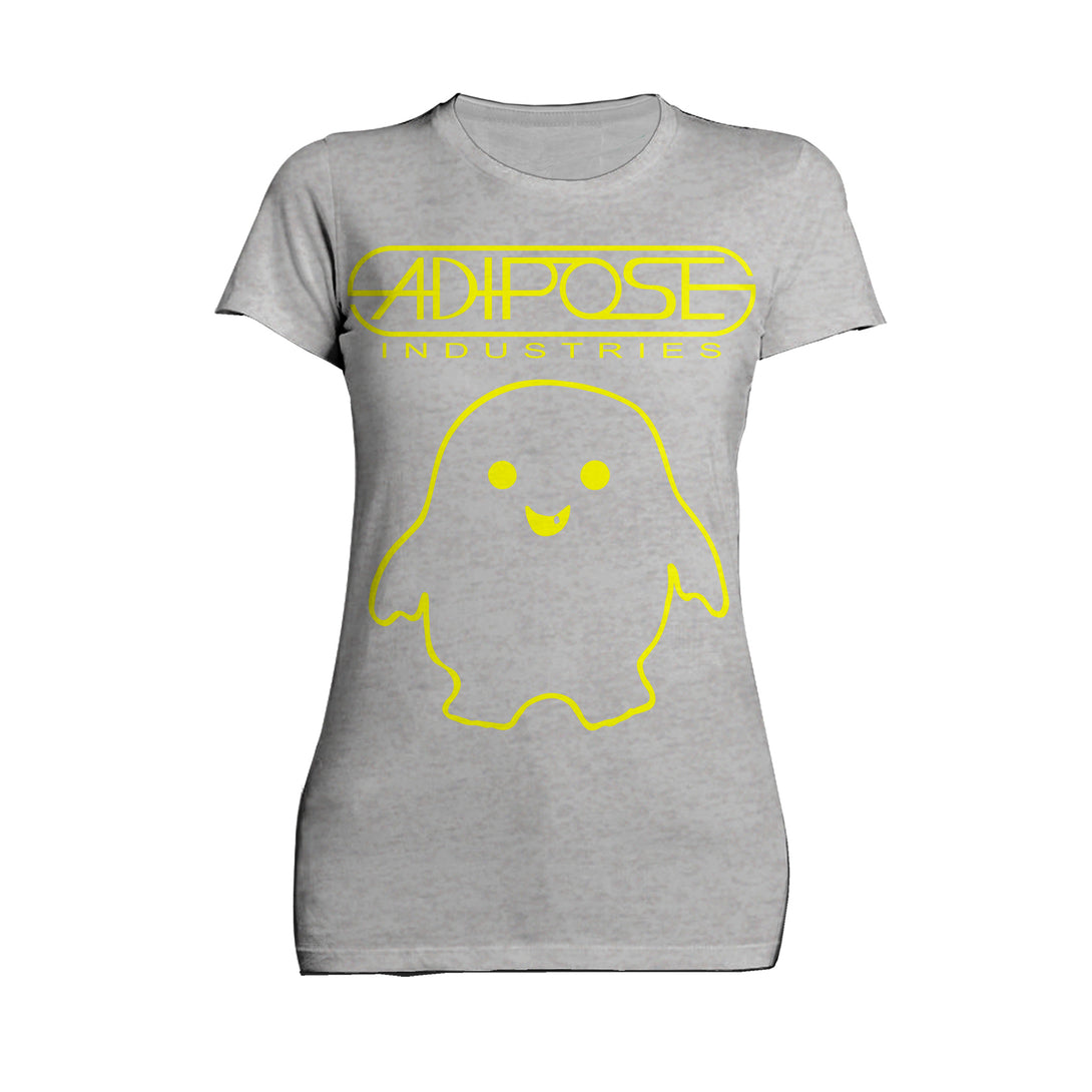 Doctor Who Spacetime-Tour Adipose Official Women's T-shirt Sports Grey - Urban Species