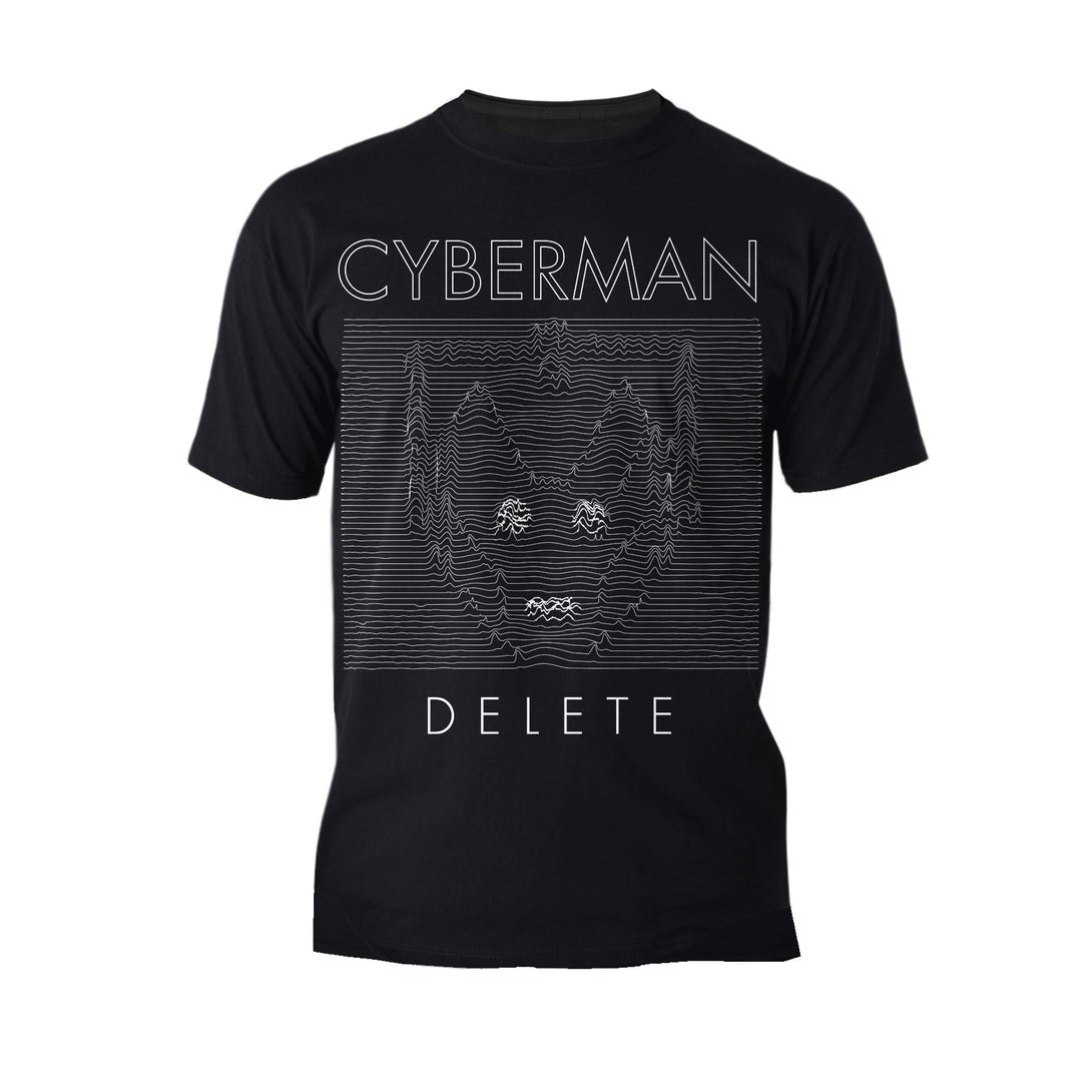 Doctor Who Spacetime-Tour Cybermen Official Men's T-shirt Black - Urban Species