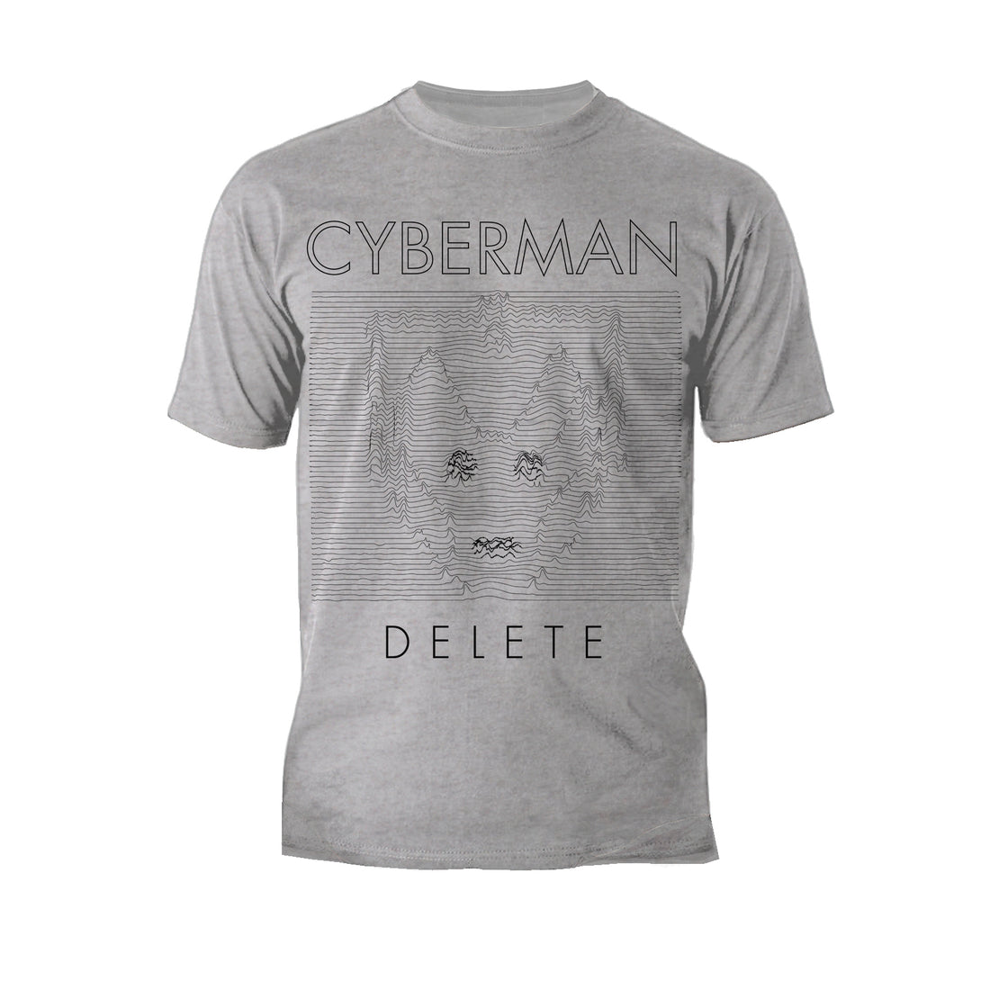Doctor Who Spacetime-Tour Cybermen Official Men's T-shirt Sports Grey - Urban Species