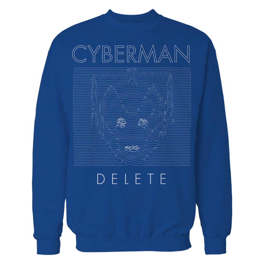 Doctor Who Spacetime-Tour Cybermen Official Sweatshirt Blue - Urban Species