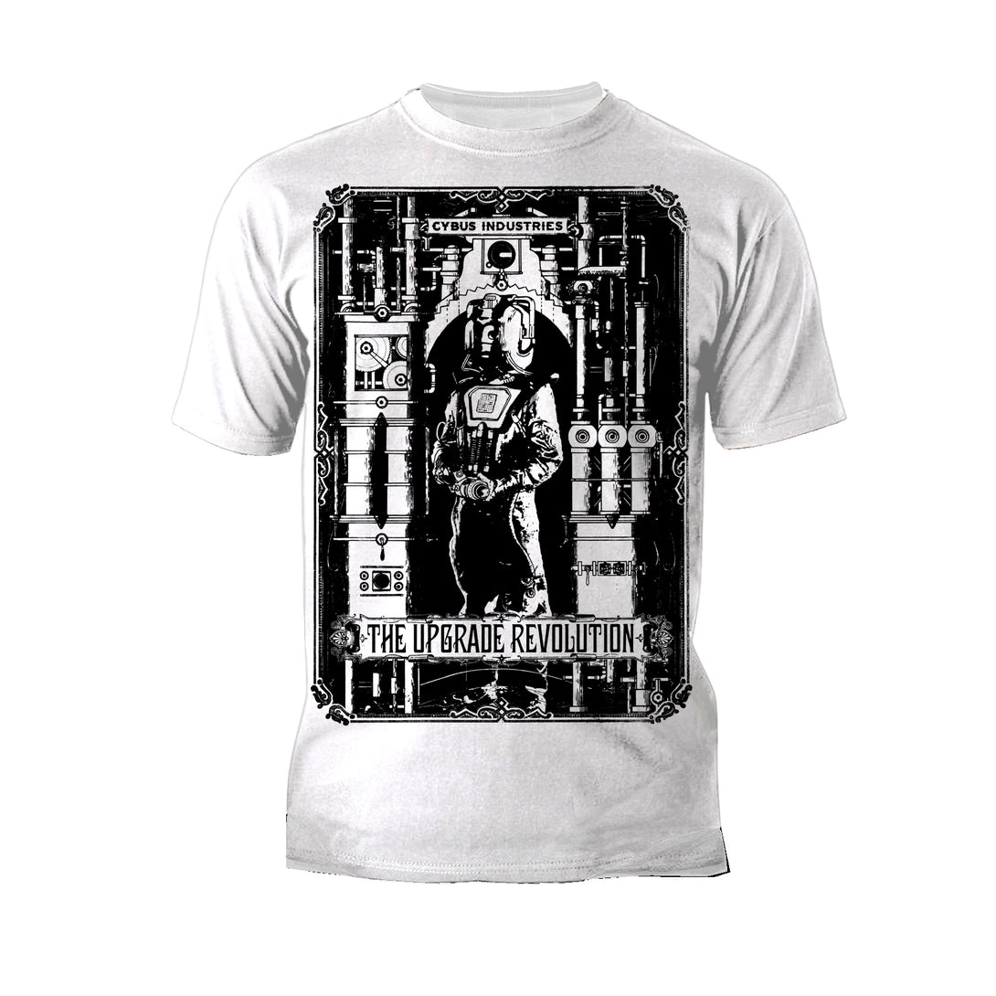 Doctor Who Steampunk Cybermen Official Men's T-shirt White - Urban Species