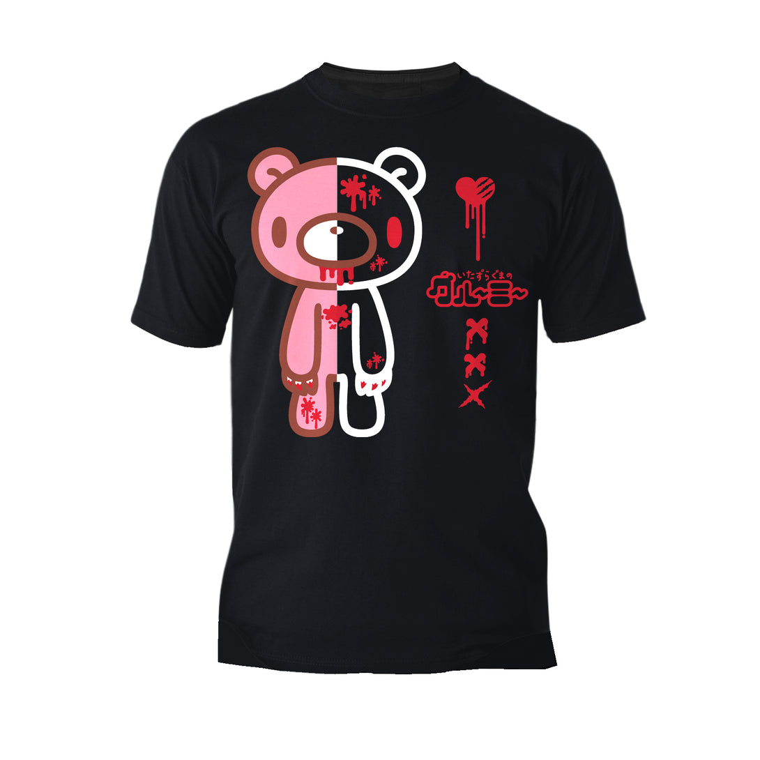 Gloomy Bear Half Dead Official Men's T-shirt Black - Urban Species