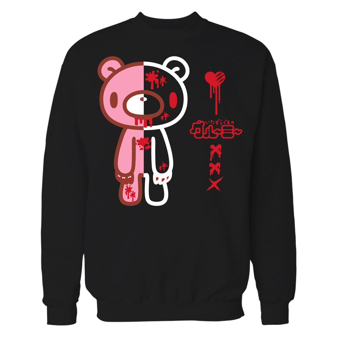 Gloomy Bear Half Dead Official Sweatshirt Black - Urban Species