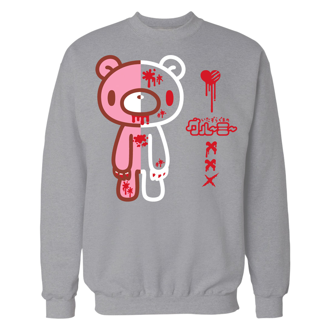 Gloomy Bear Half Dead Official Sweatshirt Sports Grey - Urban Species