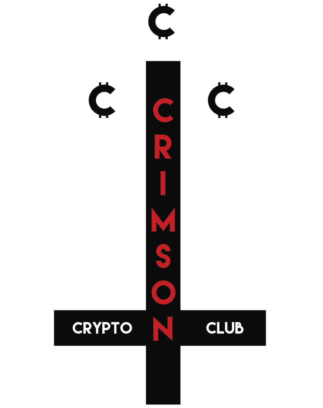 Kevin Smith Clerks 3 Blockchain Coltrane Crimson Crypto Club Logo Official Women's T-Shirt White - Urban Species Design Close Up