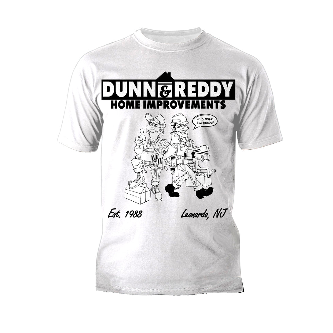 Kevin Smith Clerks 3 Dunn & Ready Roofing Splash Official Men's T-Shirt White - Urban Species