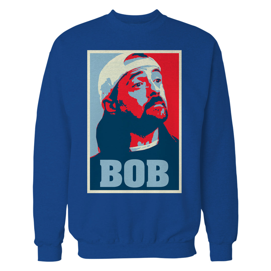 Kevin Smith Jay & Silent Bob Propaganda Icon Official Sweatshirt Blue - Urban Species