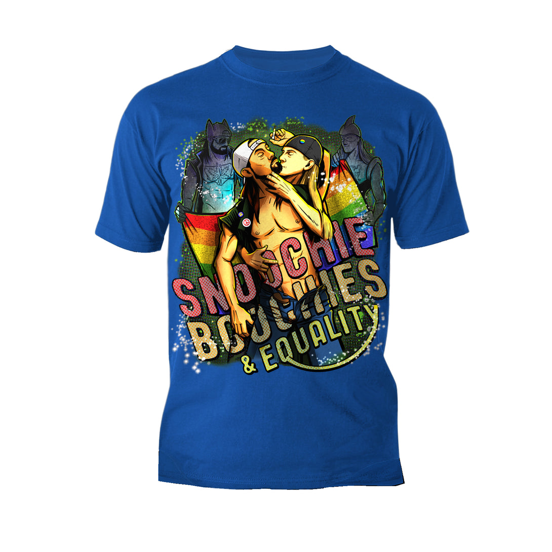 Kevin Smith Jay & Silent Bob Reboot LGBTQ Splash LDN Edition Official Men's T-Shirt Blue - Urban Species
