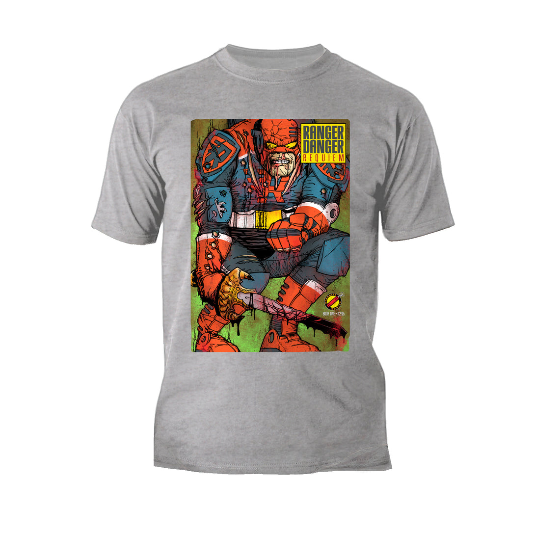 Kevin Smith Jay & Silent Bob Reboot Ranger Danger Requiem Comic Official Men's T-Shirt Sports Grey - Urban Species