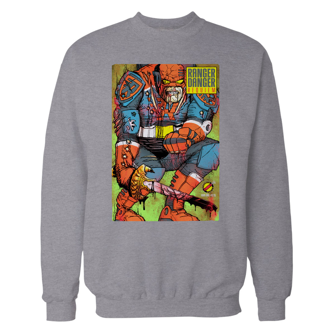 Kevin Smith Jay & Silent Bob Reboot Ranger Danger Requiem Comic Official Sweatshirt Sports Grey - Urban Species