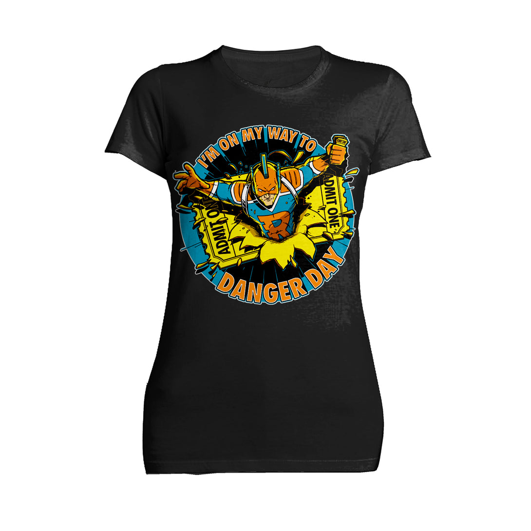 Kevin Smith View Askewniverse Danger Days Logo Official Women's T-Shirt Black - Urban Species