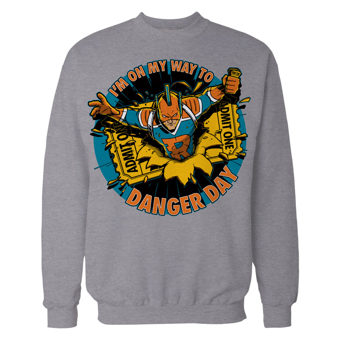 Kevin Smith View Askewniverse Danger Days Logo Official Sweatshirt Sports Grey - Urban Species
