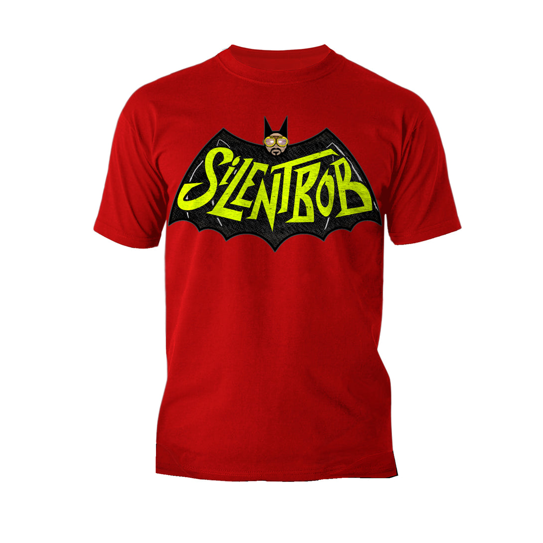 Kevin Smith View Askewniverse Logo Silent Bat Bob Official Men's T-Shirt Red - Urban Species