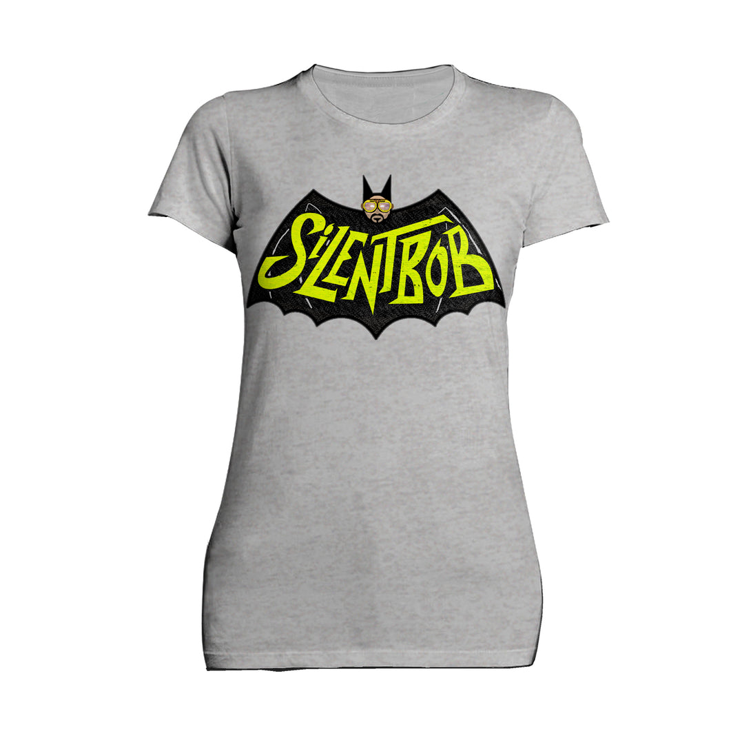 Kevin Smith View Askewniverse Logo Silent Bat Bob Official Women's T-Shirt Sports Grey - Urban Species