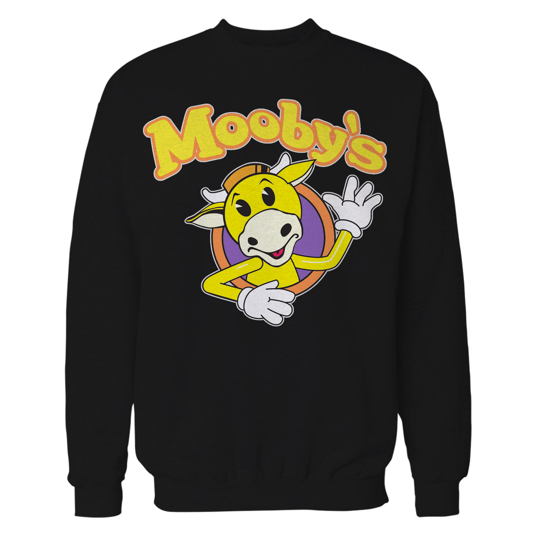 Kevin Smith View Askewniverse Mooby's Logo Official Sweatshirt Black - Urban Species