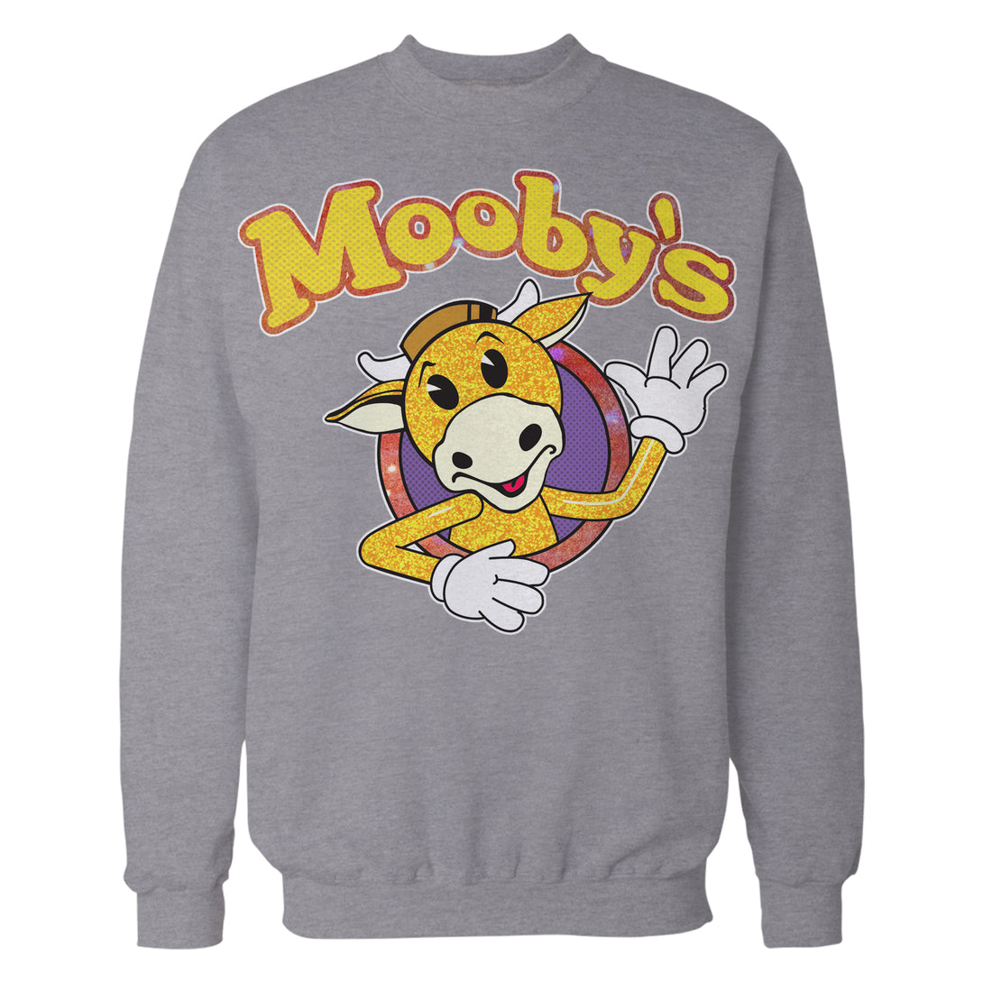Kevin Smith View Askewniverse Mooby's Logo Golden Calf Edition Official Sweatshirt Sports Grey - Urban Species