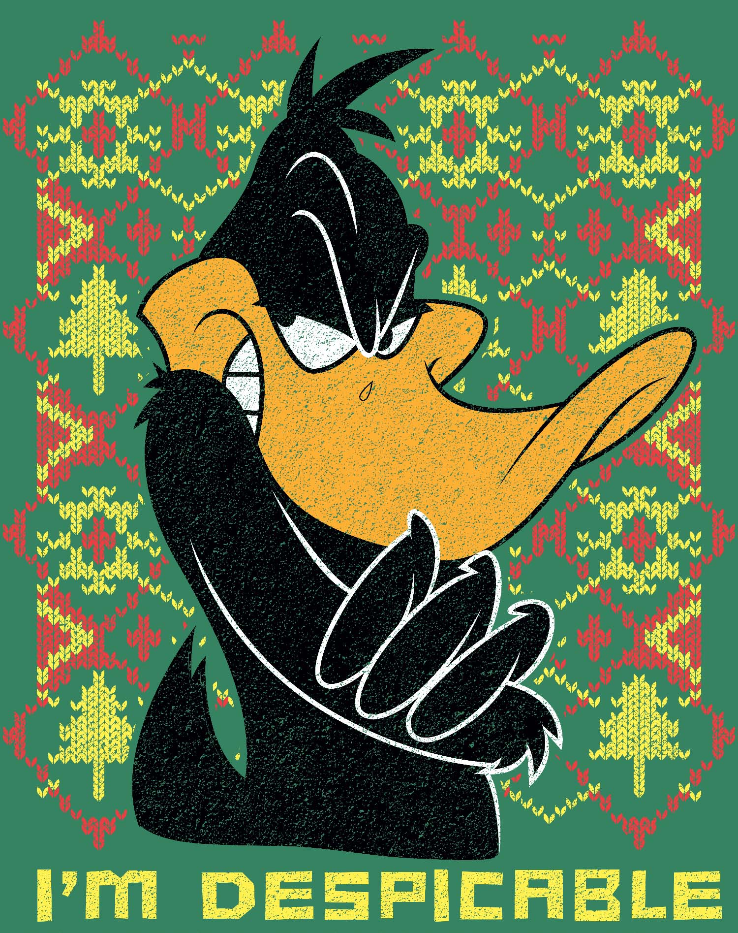 Looney Tunes Daffy Duck Gartenflagge Von Graphics & More – Ohne Stange, Bunt, 33x48 Cm