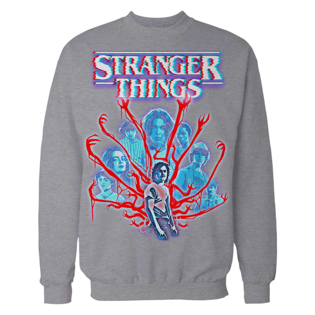 Stranger Things Vines Poster Hive Glitch Sweatshirt – Urban Species