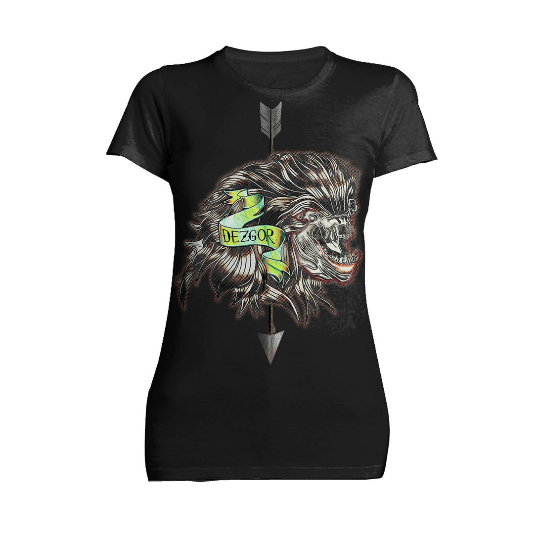 The Witcher Book of Beasts Dezgor Official Women's T-Shirt Black - Urban Species