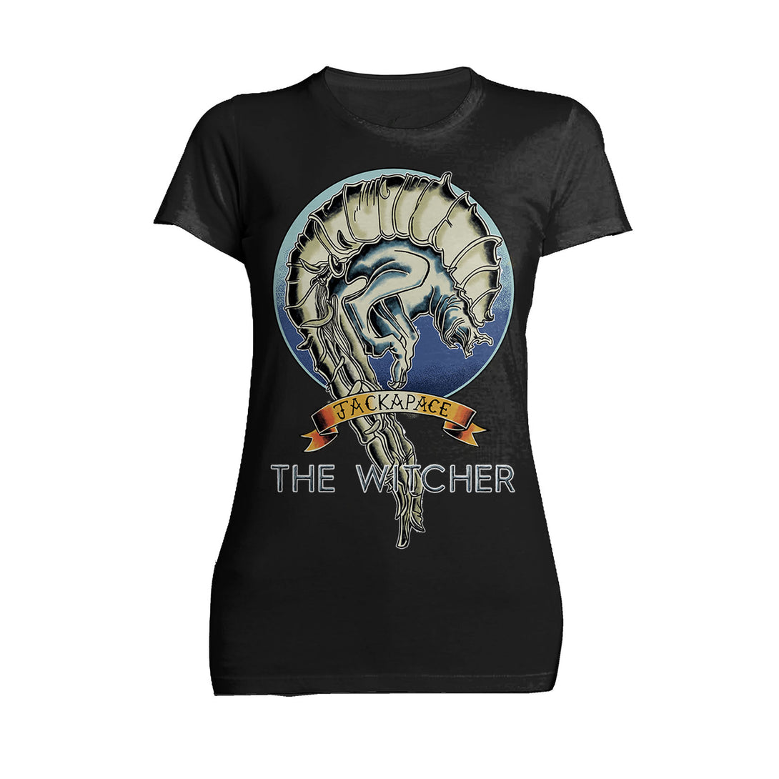 The Witcher Book of Beasts Jackapace Official Women's T-Shirt Black - Urban Species