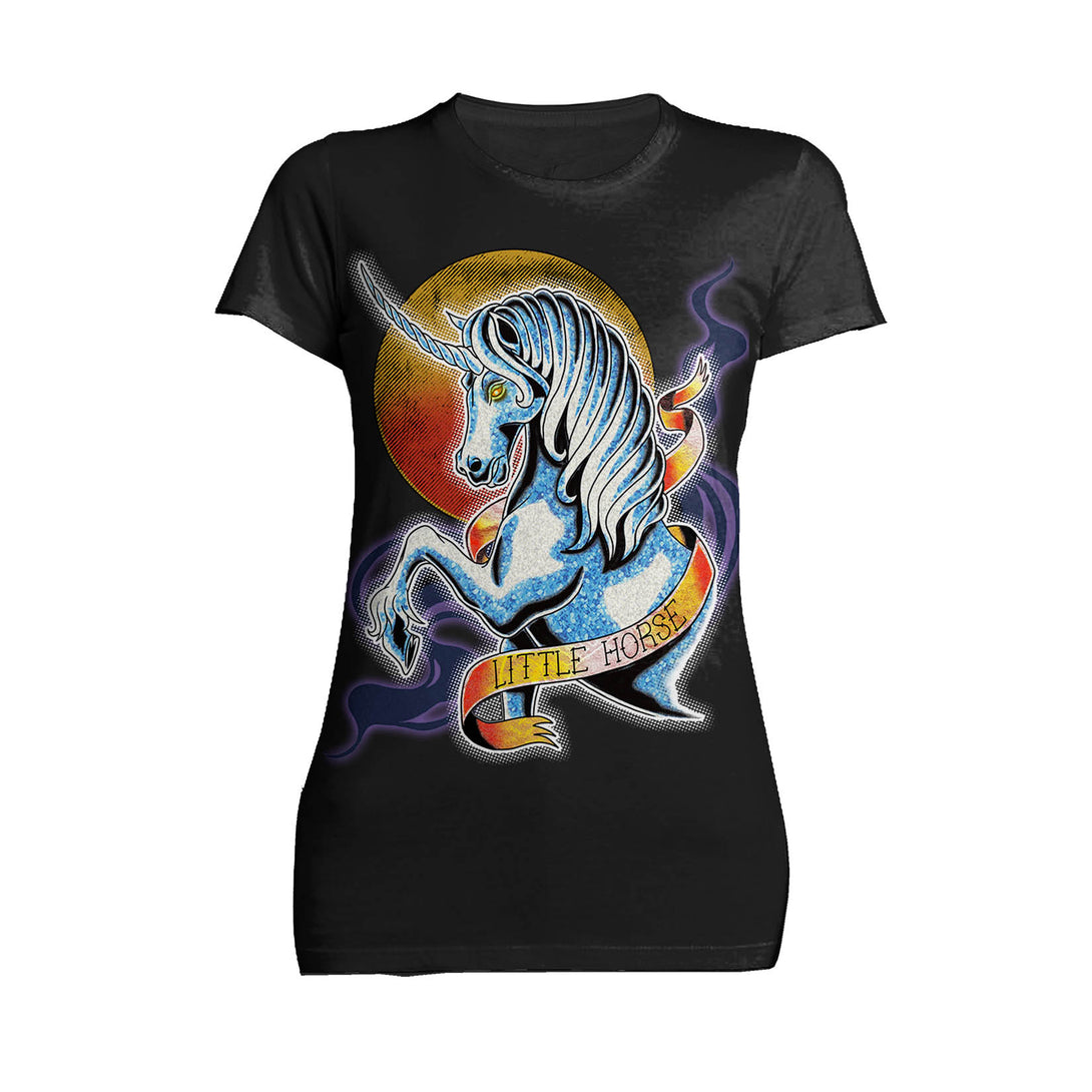  The Witcher Book of Beasts Little Horse Official Women's T-Shirt Black - Urban Species