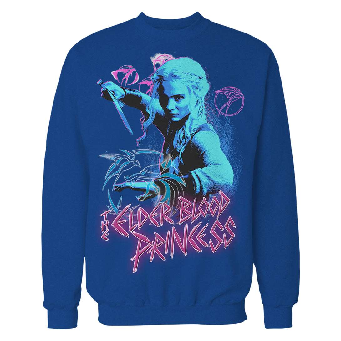 The Witcher Ciri Elder Blood Princess Official Sweatshirt Blue - Urban Species