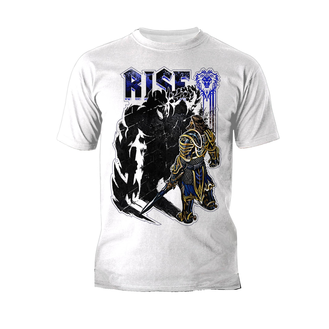 Warcraft Rise Official Men's T-shirt White - Urban Species