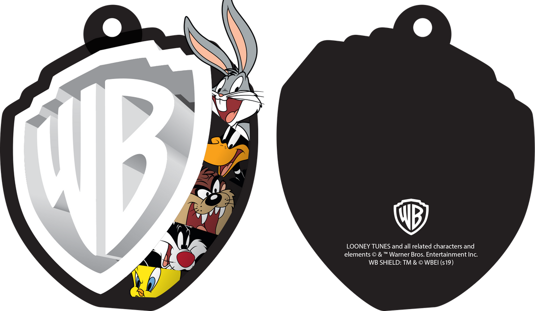 Looney Tunes Daffy Duck Logo Crazy Official Hoodie (Black) - Urban Species Hoodie