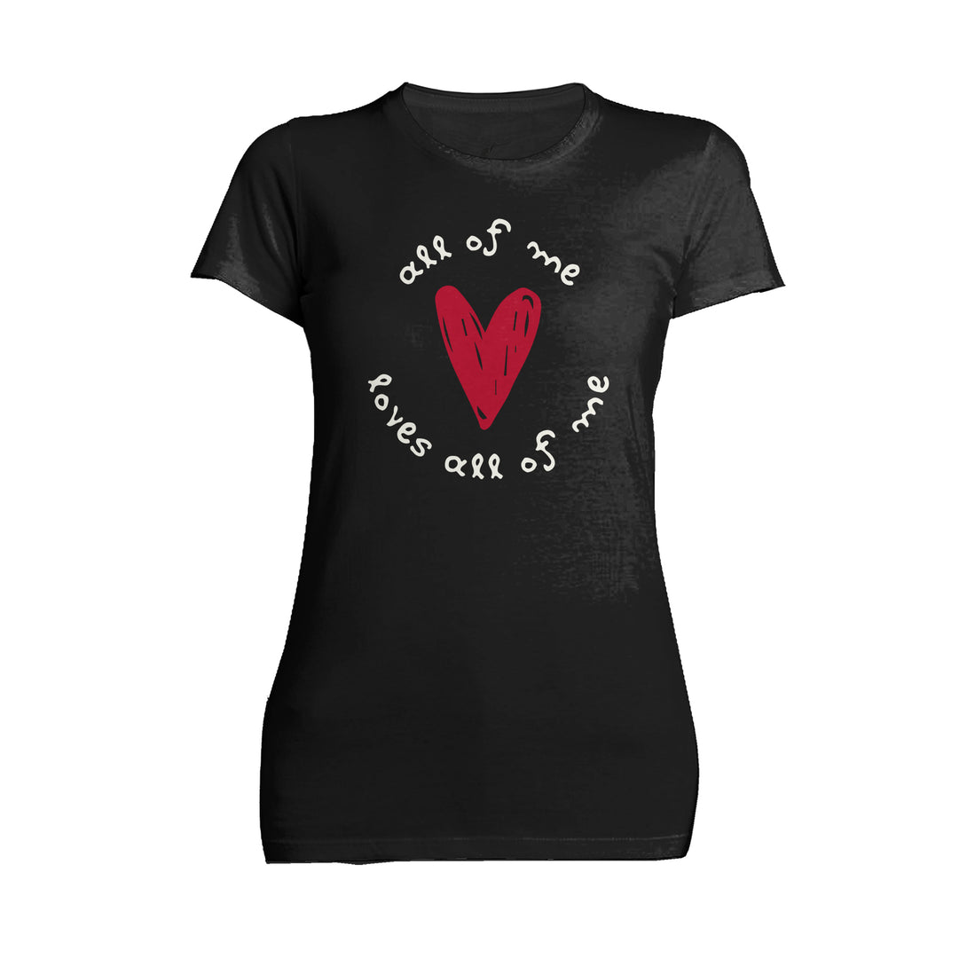 Anti Valentine All Of Me Women's T-shirt Black - Urban Species