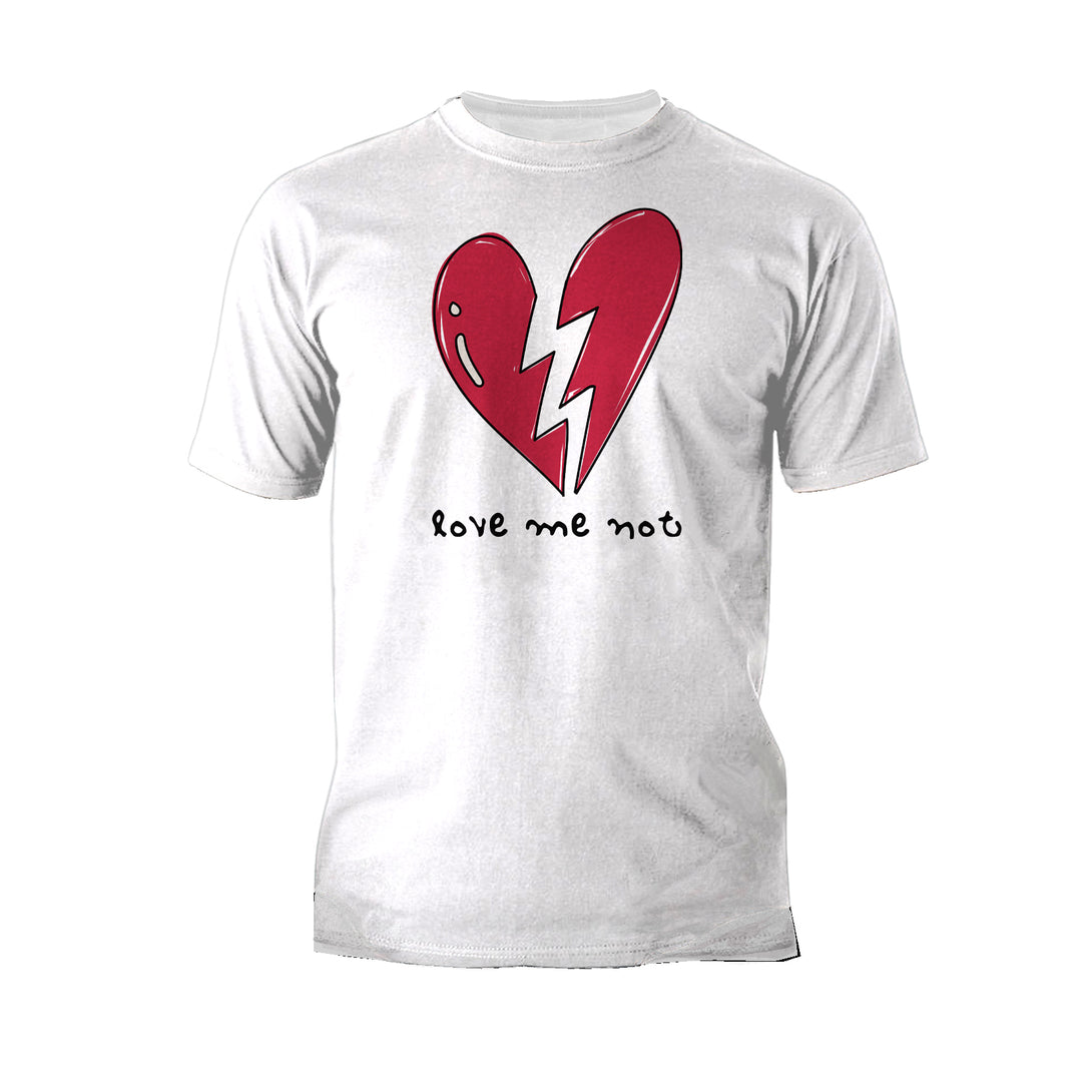 Anti Valentine Love Me Not Men's T-shirt White - Urban Species