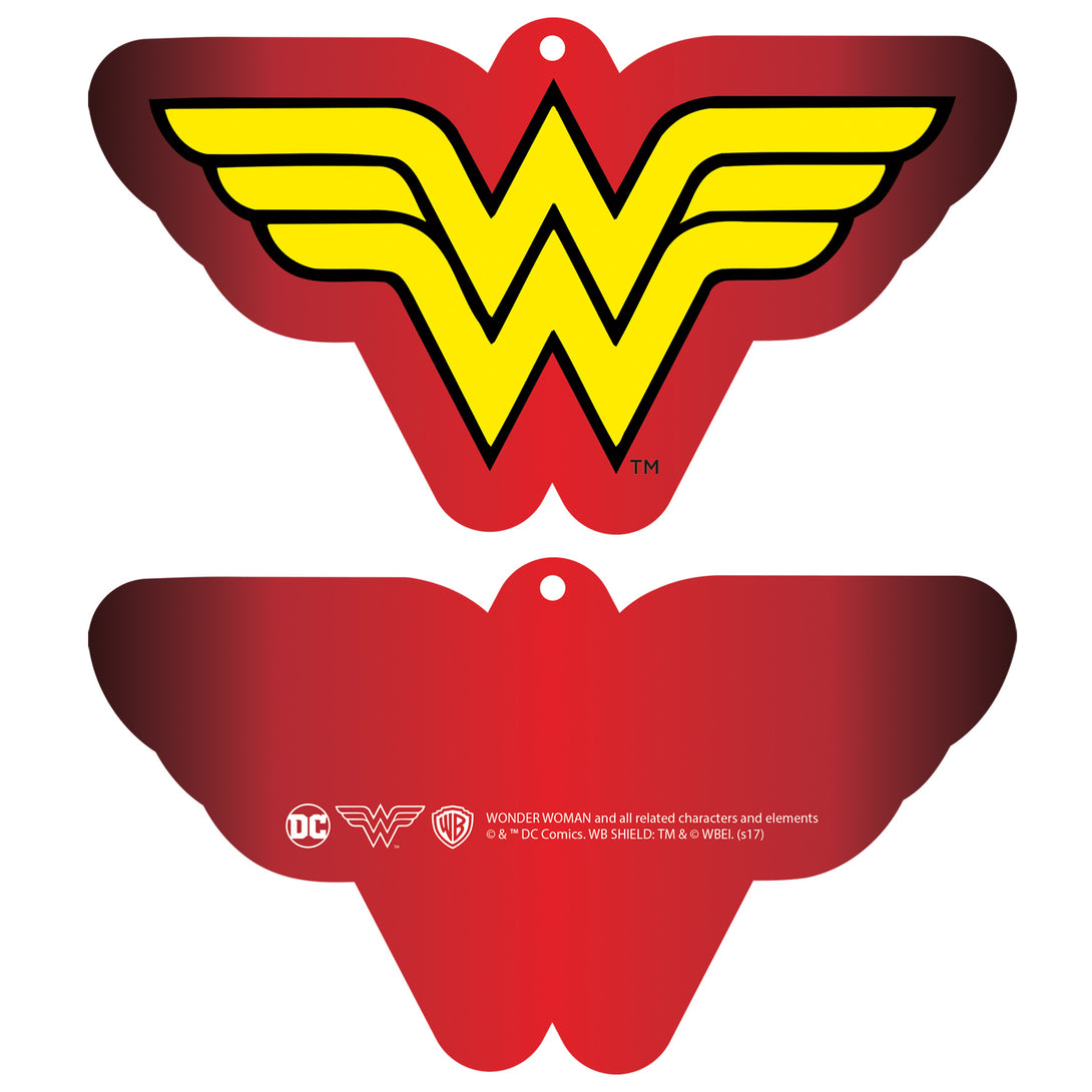 DC Comics Wonder Woman Logo Classic 02 Official Women's T-shirt (Red) - Urban Species Ladies Short Sleeved T-Shirt