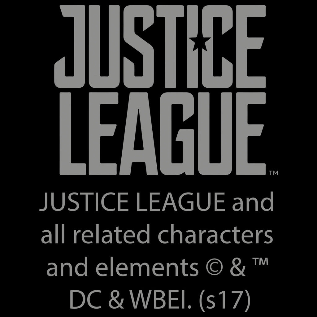 DC Justice League Logo Aquaman Official Men's T-shirt (Black) - Urban Species Mens Short Sleeved T-Shirt