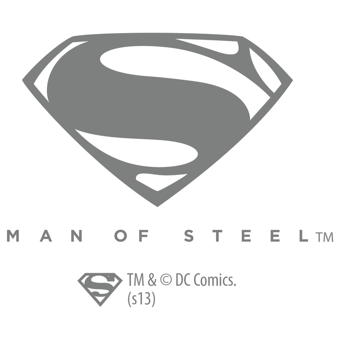 DC Man Of Steel Zod Skull Official Men's T-shirt (White) - Urban Species Mens Short Sleeved T-Shirt