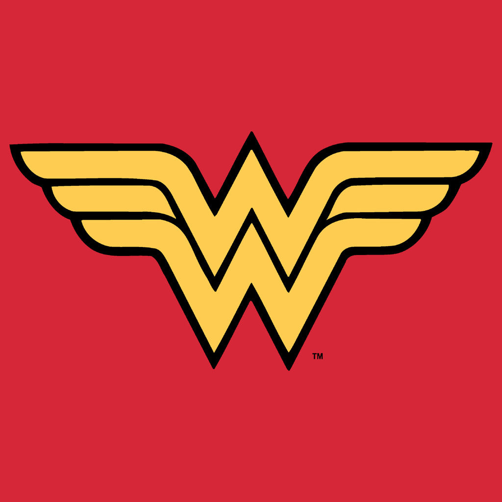DC Comics Wonder Woman Logo Classic 01 Official Men's T-shirt (Red) - Urban Species Mens Short Sleeved T-Shirt