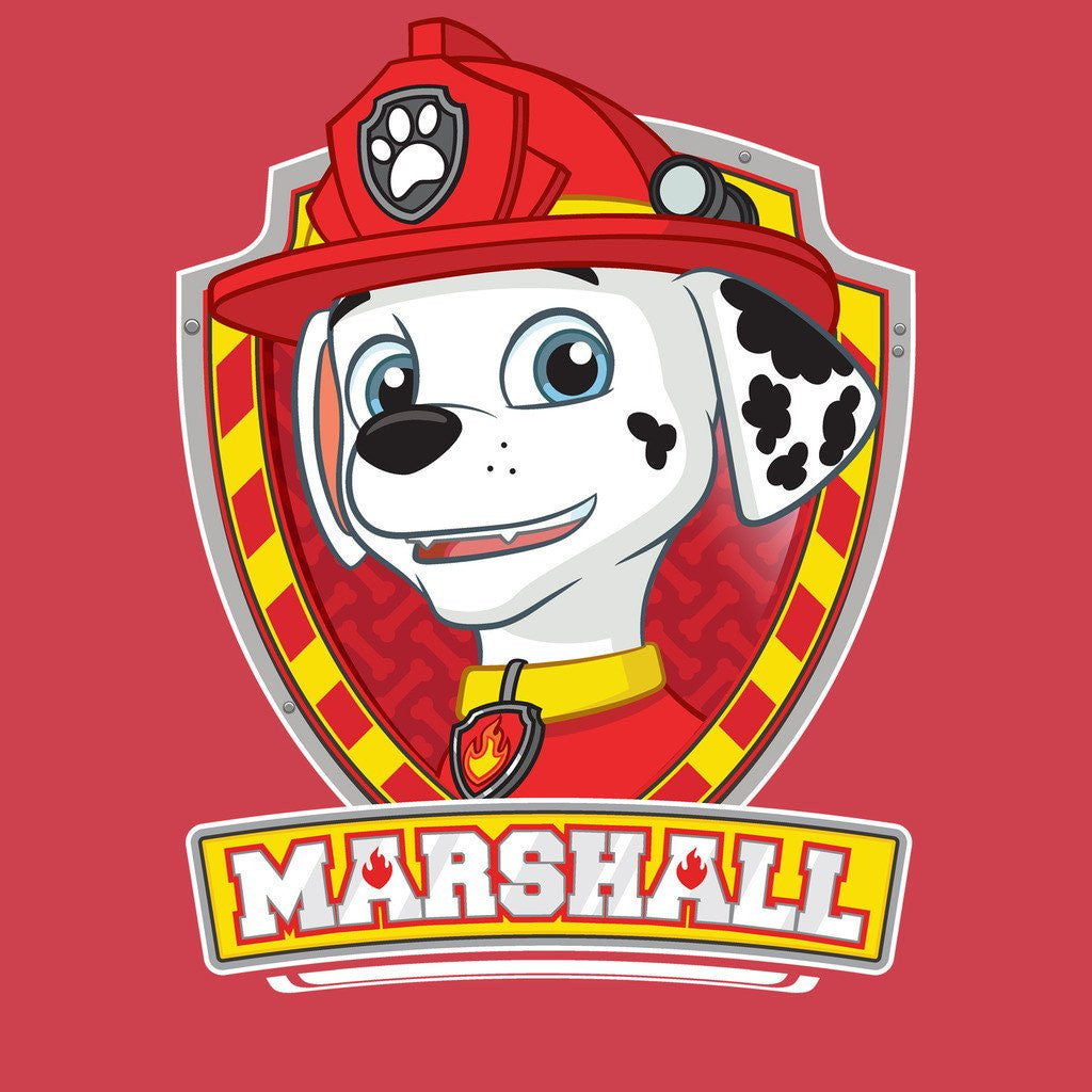Paw Patrol Marshall Official Kid's T-Shirt (Red) - Urban Species Kids Short Sleeved T-Shirt