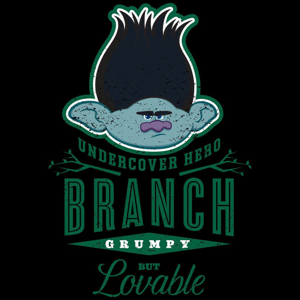 Trolls Branch Official Varsity Jacket (Black) - Urban Species Varsity Jacket