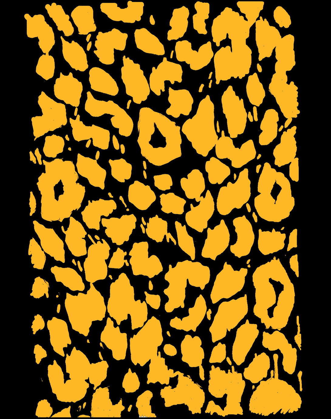 US Brand X Old's Kool Leopard Print Black - Urban Species Official Women's Short Sleeved Tshirt